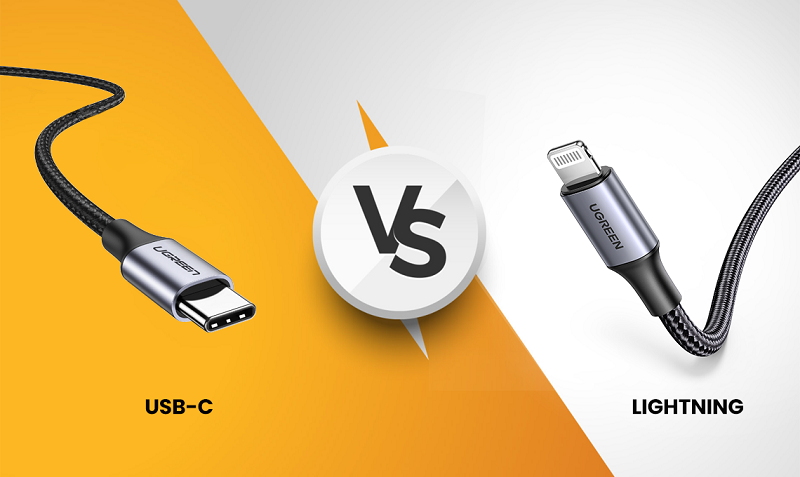 Sự khác nhau giữa cổng USB-C và cổng Lightning